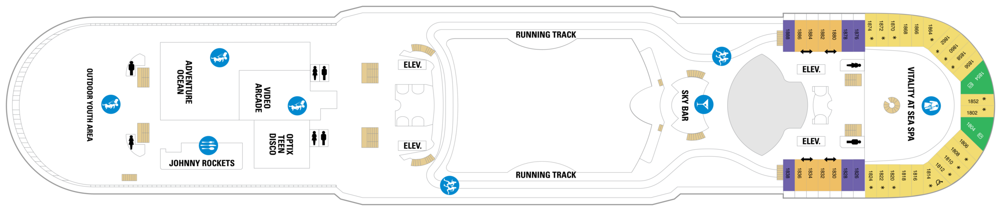 Deck 12 plan